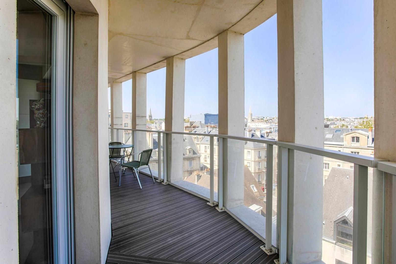 Panoramic Suite Unique View & Private Parking Caen Exterior foto